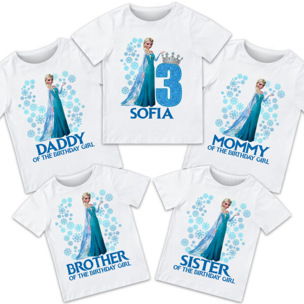 Frozen Birthday Shirt - Image 2