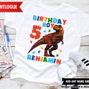 Dinosaur Birthday Shirt