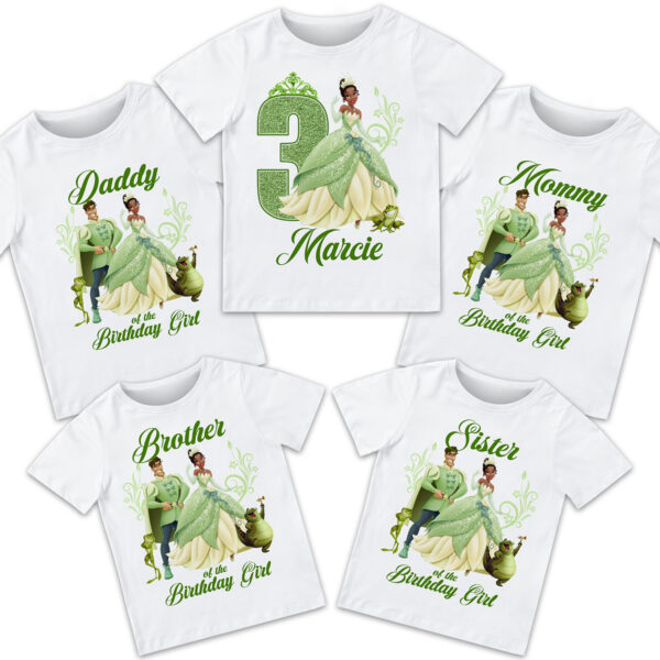 Tiana Princess Birthday Shirt - Image 2