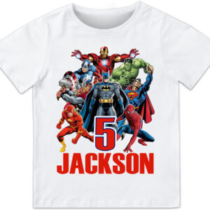 Avengers Birthday Shirt