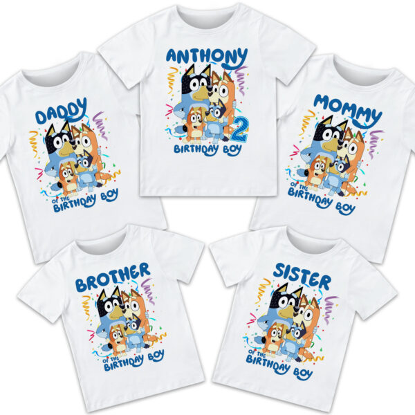 Bluey Birthday Shirt - Image 2