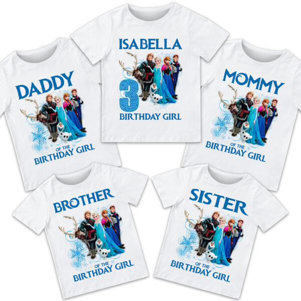 Frozen Birthday Shirt - Image 2