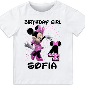 Minnie Mouse Birthday Shirt