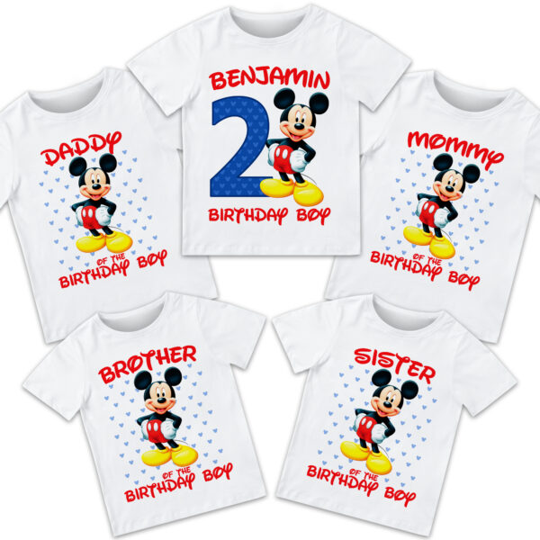 Mickey Mouse Birthday Shirt - Image 2