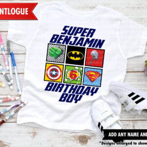 Avengers Birthday Shirt