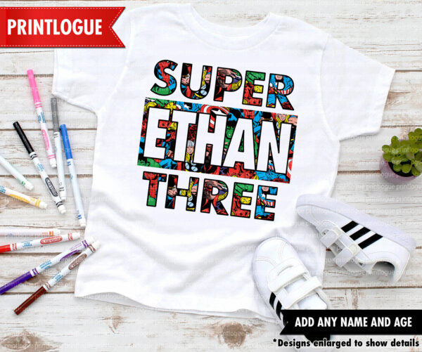 Avengers Birthday Shirt