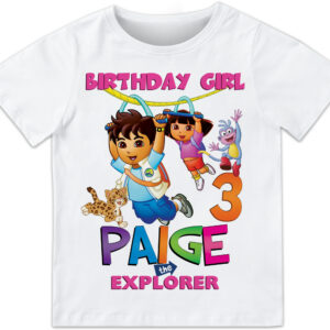 Diego & Dora Birthday Shirt