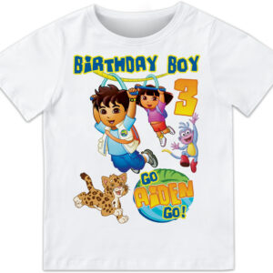 Diego & Dora Birthday Shirt