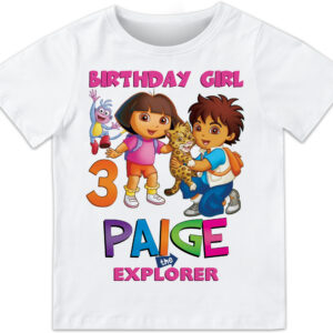 Diego & Dora Birthday Shirt