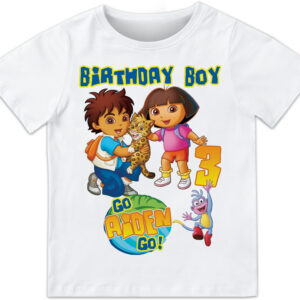 Diego & Dora Birthday Shirt