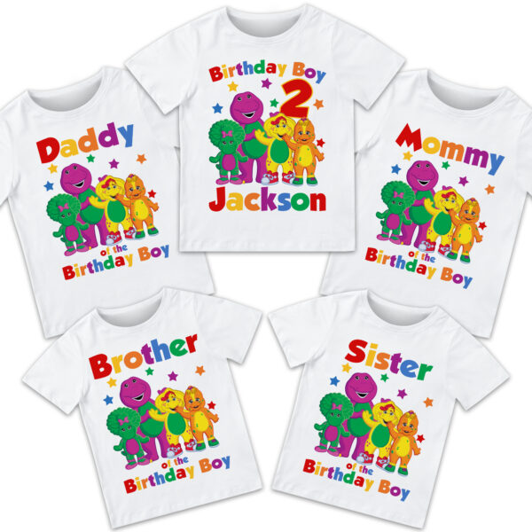Barney Birthday Shirt - Image 2