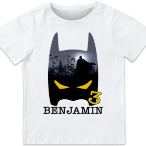 Bat Man Birthday Shirt