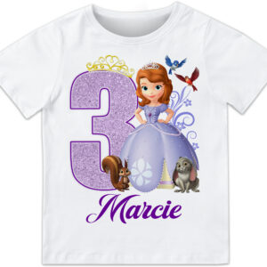 Sofia the First Princess Birthday Shirt