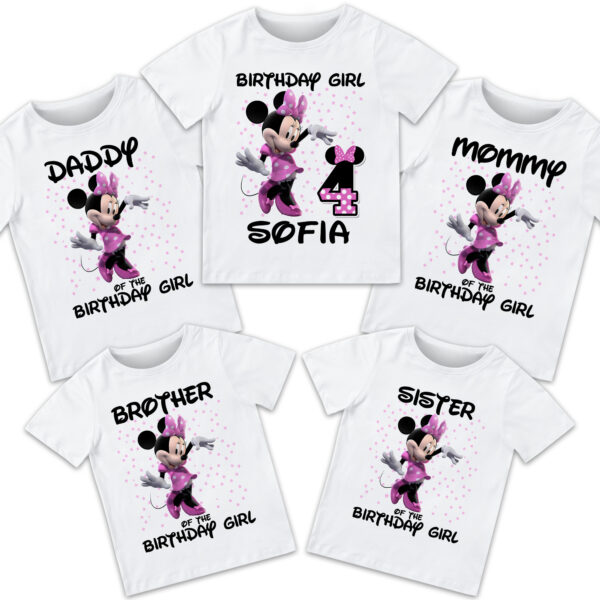 Minnie Mouse Birthday Shirt - Image 2