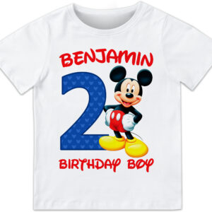Mickey Mouse Birthday Shirt