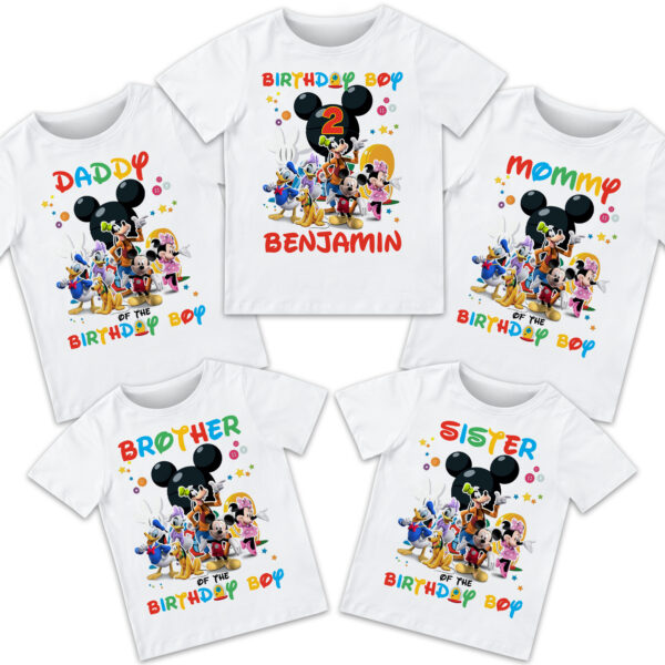 Mickey Mouse Clubhouse Birthday Shirt - Image 2