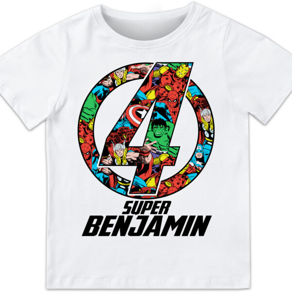 Avengers Birthday Shirt