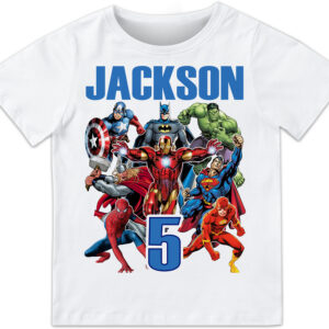 Avengers Birthday Shirt