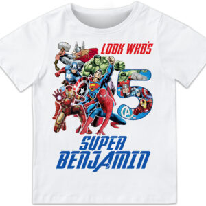 Avengers Birthday Shirt