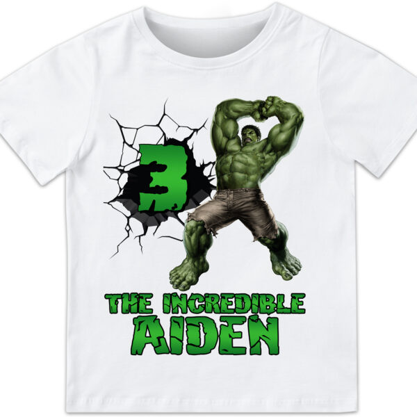 Hulk Birthday Shirt