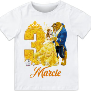 Belle Princess Birthday Shirt