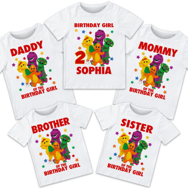 Barney Birthday Shirt - Image 2