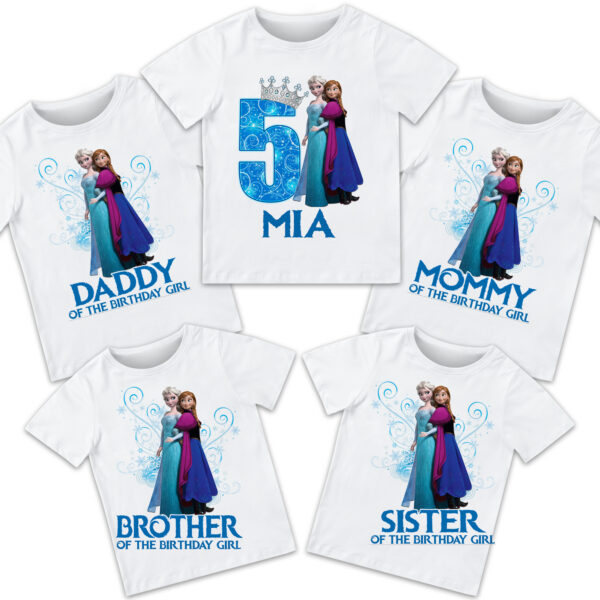 Frozen Birthday Shirt - Image 2