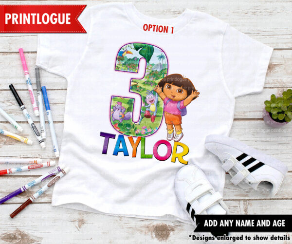 Dora Birthday Shirt