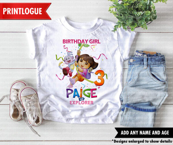 Dora Birthday Shirt