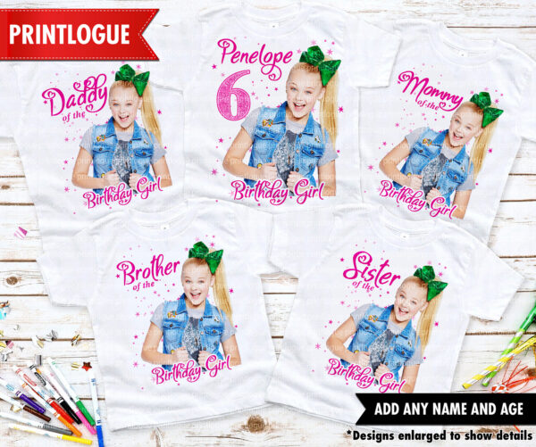 Jojo Siwa Birthday Shirt - Image 2