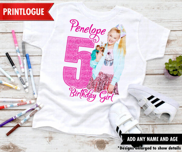 Jojo Siwa Birthday Shirt